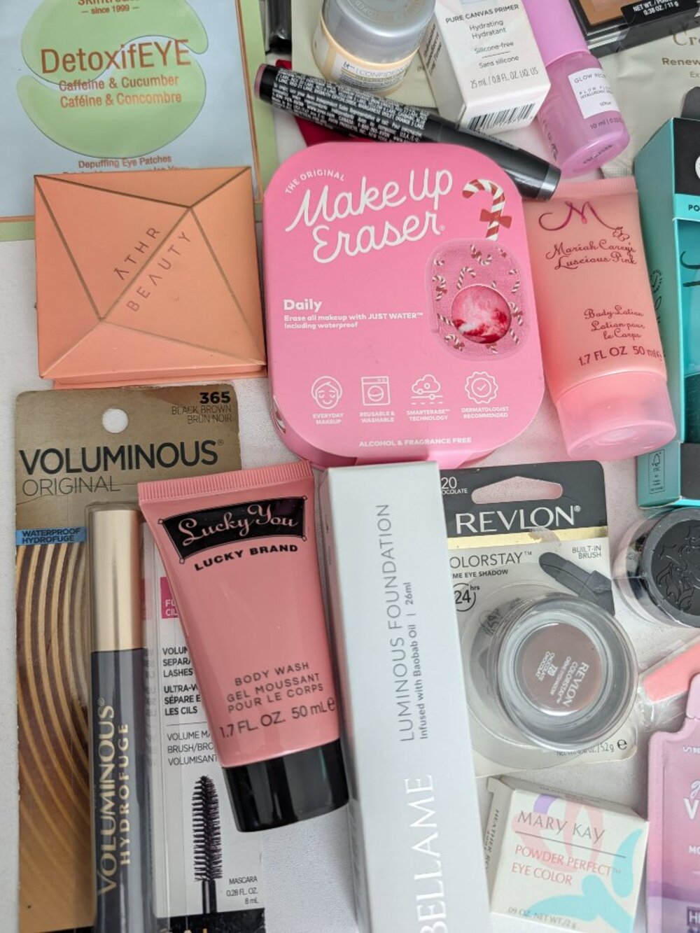 Mixed Beauty Skincare Cosmetics Lot Samples Travel Full Size Over 70 Pcs NEW - Picture 8 of 9